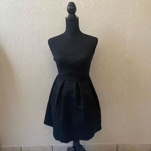 B Darlin Strapless Fit and Flare Pleated Size 2 Dress